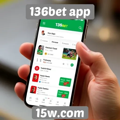 Experiência do usuário em dispositivos móveis no 136bet app